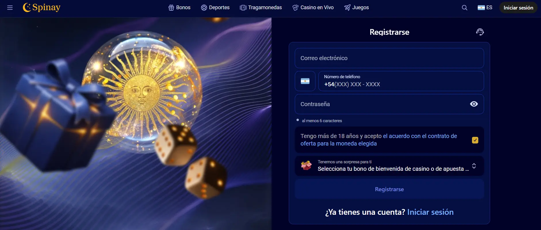Spinay Casino – Casino online, juegos y opciones de acceso image 2